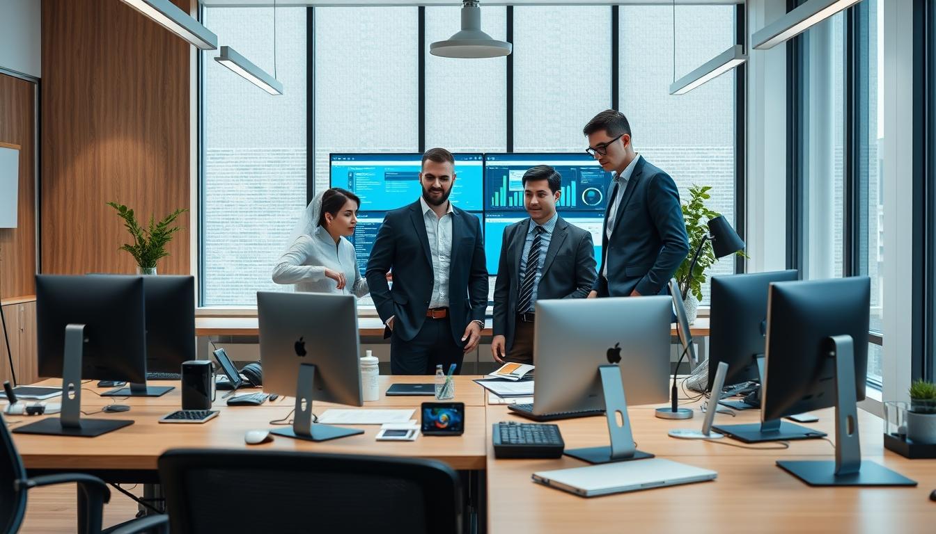 Enterprise software dashboards and business process automation